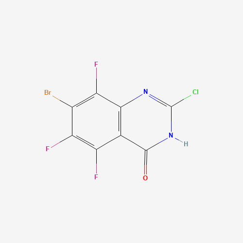 7-Bromo-2-chloro-5,6,8-trifluoroquinazolin-4(3H)-one