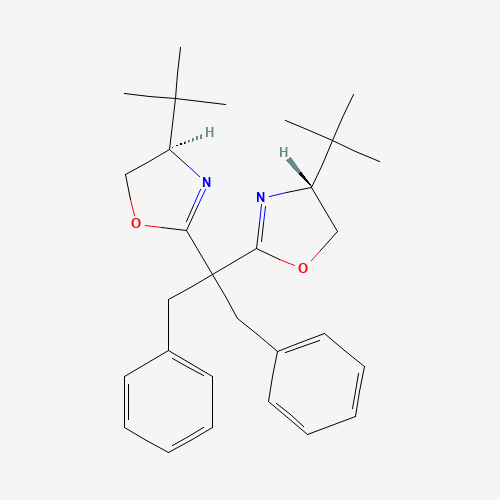 (4R,4'R)-2,2'-(1,3-Diphenylpropane-2,2-diyl)bis(4-(tert-butyl)-4,5-dihydrooxazole)