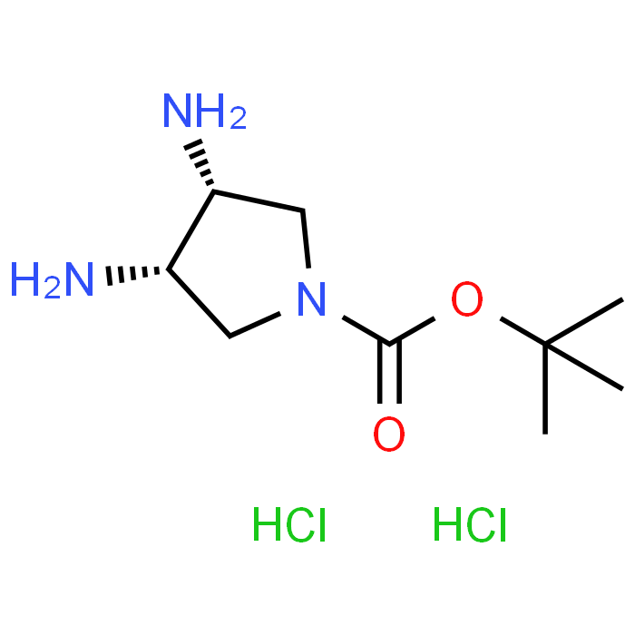 cis-tert-Butyl 3,4-diaminopyrrolidine-1-carboxylate dihydrochloride