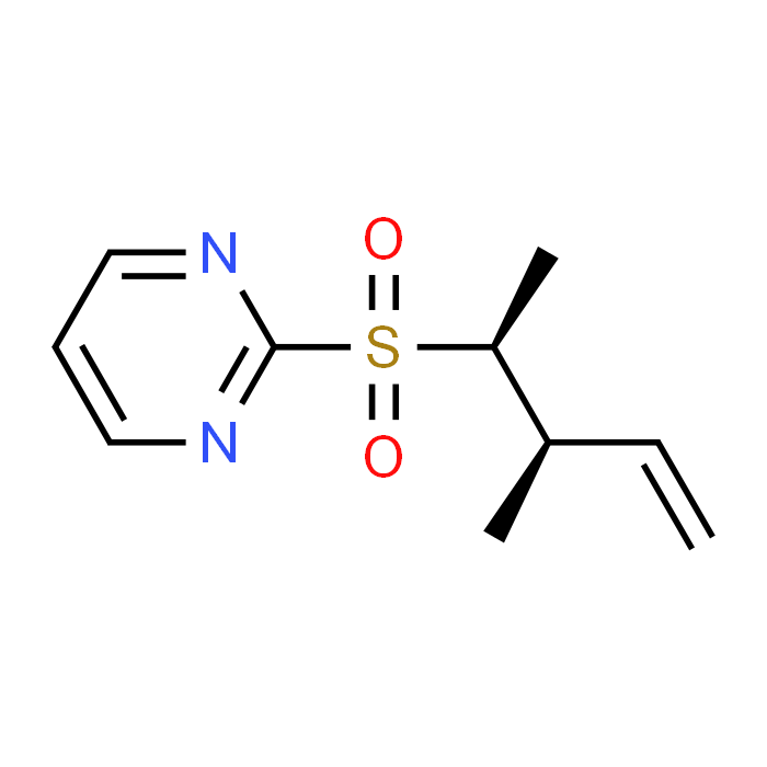 2-(((2S,3R)-3-Methylpent-4-en-2-yl)sulfonyl)pyrimidine
