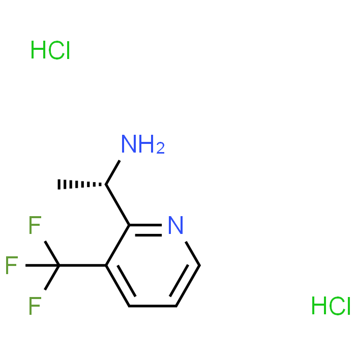 (S)-1-(3-(Trifluoromethyl)pyridin-2-yl)ethan-1-amine dihydrochloride