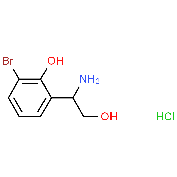 2-(1-Amino-2-hydroxyethyl)-6-bromophenol hydrochloride