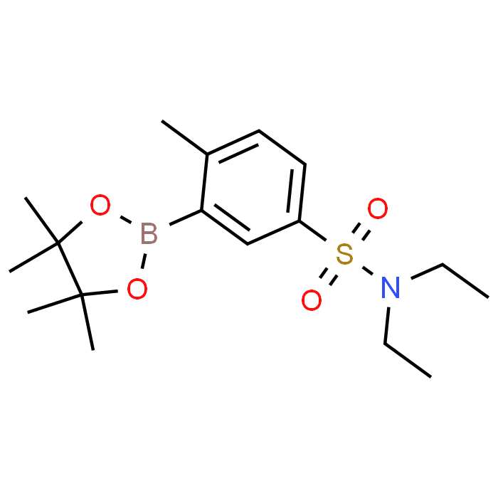 N,N-Diethyl-4-methyl-3-(4,4,5,5-tetramethyl-1,3,2-dioxaborolan-2-yl)benzenesulfonamide