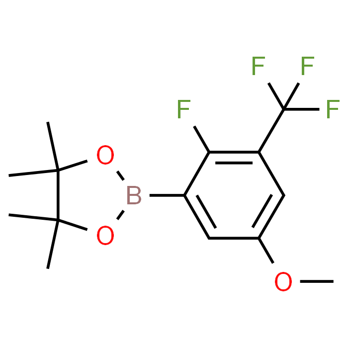 2-(2-Fluoro-5-methoxy-3-(trifluoromethyl)phenyl)-4,4,5,5-tetramethyl-1,3,2-dioxaborolane - Achmem