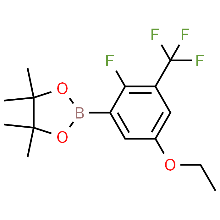 2-(5-Ethoxy-2-fluoro-3-(trifluoromethyl)phenyl)-4,4,5,5-tetramethyl-1,3,2-dioxaborolane - Achmem