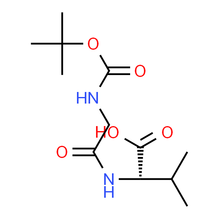 (S)-2-(2-((tert-Butoxycarbonyl)amino)acetamido)-3-methylbutanoic acid