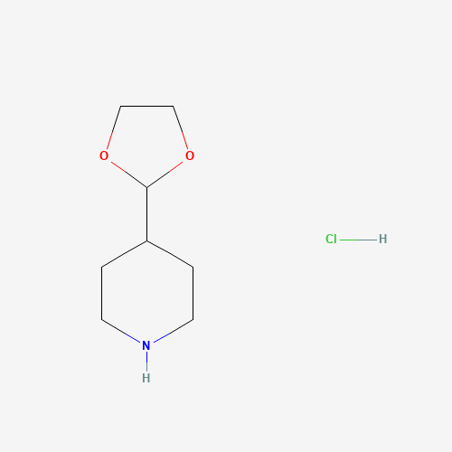 4-(1,3-Dioxolan-2-yl)piperidine hydrochloride