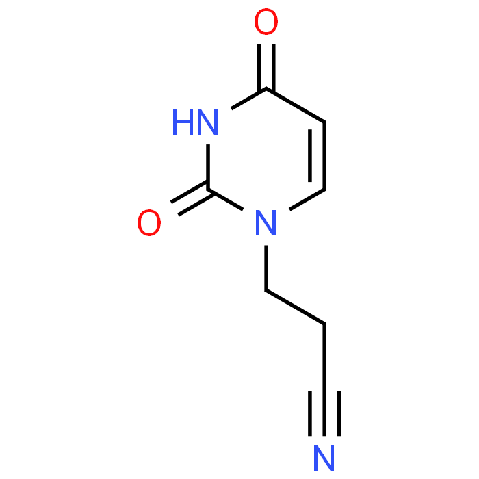 3-(2,4-Dioxo-3,4-dihydropyrimidin-1(2H)-yl)propanenitrile