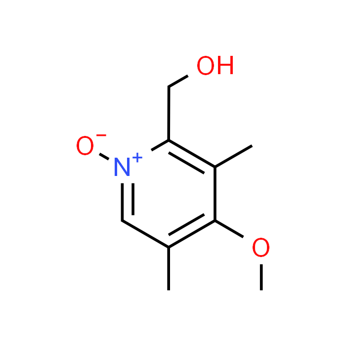 2-(Hydroxymethyl)-4-methoxy-3,5-dimethylpyridine 1-oxide
