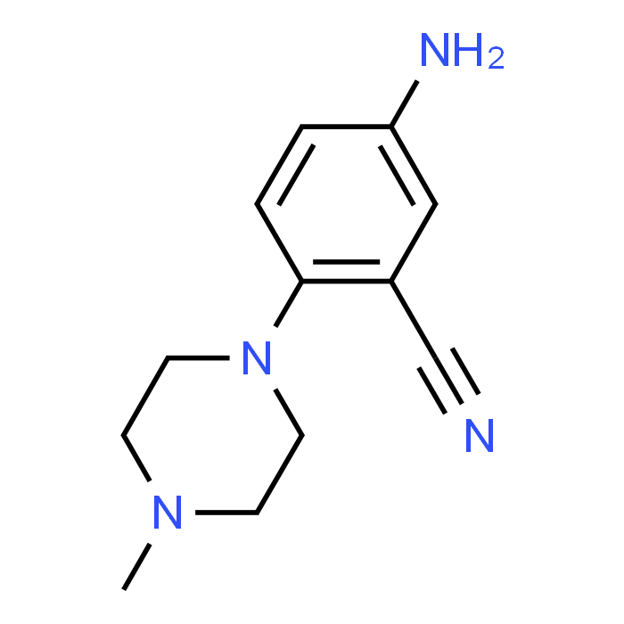 5-Amino-2-(4-methylpiperazin-1-yl)benzonitrile