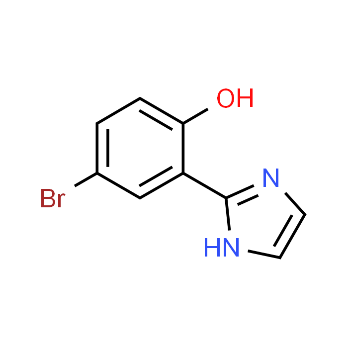 4-Bromo-2-(1H-imidazol-2-yl)phenol