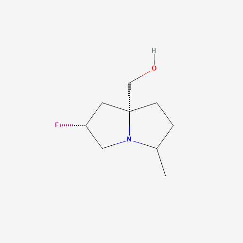 ((2R,7AR)-2-fluoro-5-methyltetrahydro-1H-pyrrolizin-7a(5H)-yl)methanol