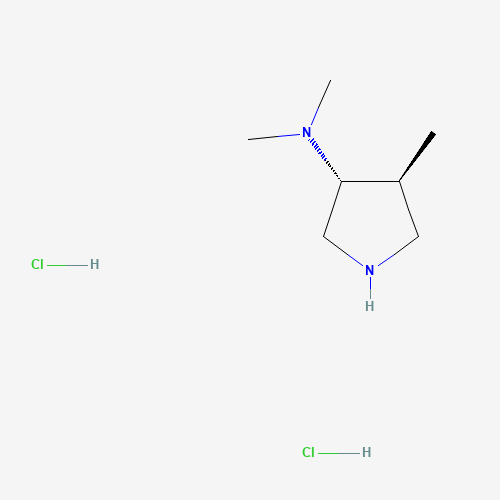 (3R,4S)-N,N,4-Trimethylpyrrolidin-3-amine dihydrochloride