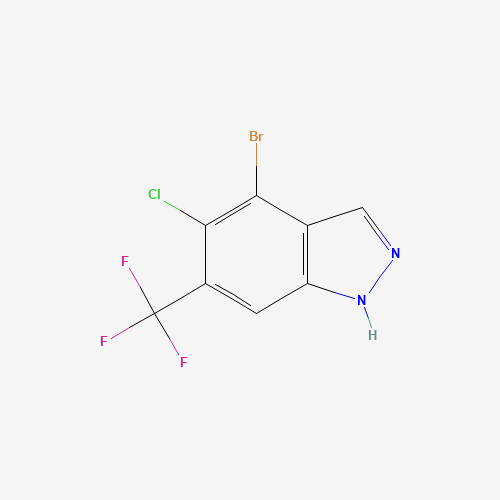 4-Bromo-5-chloro-6-(trifluoromethyl)-1H-indazole