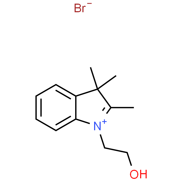 1-(2-Hydroxyethyl)-2,3,3-trimethyl-3H-indol-1-ium bromide
