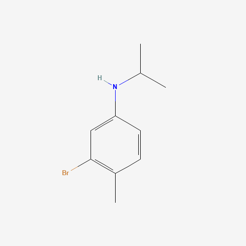 3-Bromo-4-methyl-N-(propan-2-yl)aniline