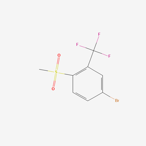 4-Bromo-1-(methylsulfonyl)-2-(trifluoromethyl)benzene