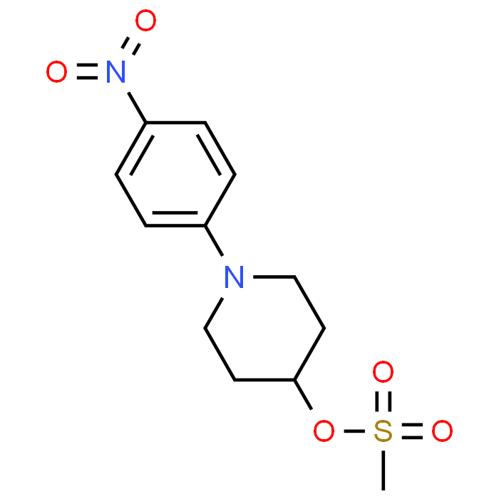 1-(4-Nitrophenyl)piperidin-4-yl methanesulfonate