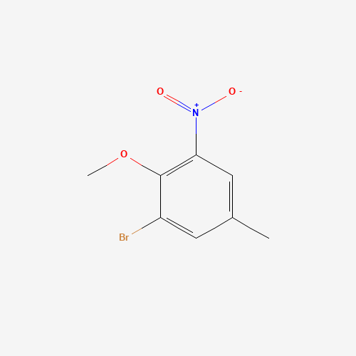 1-Bromo-2-methoxy-5-methyl-3-nitrobenzene