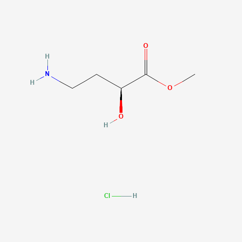 Methyl (S)-4-amino-2-hydroxybutanoate hydrochloride
