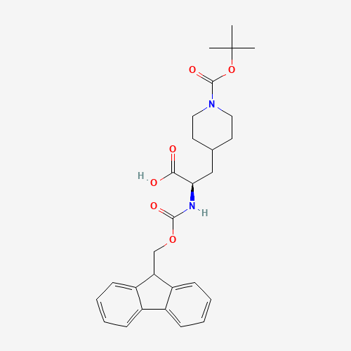 N-Fmoc-3-(1-Boc-4-Piperidinyl)-D-Alanine