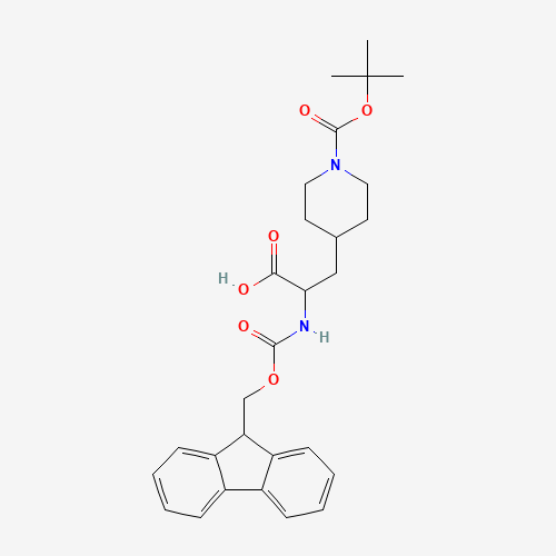 1-Boc-a-(Fmoc-amino)-4-piperidinepropanoic acid