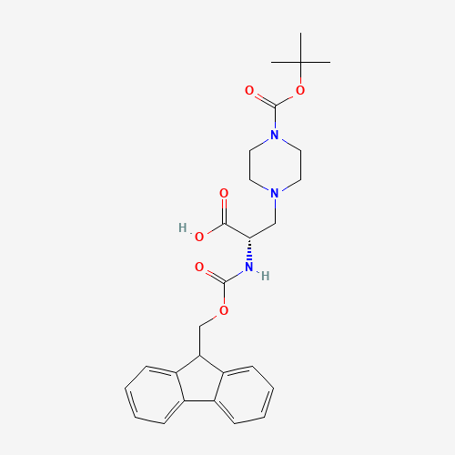 Fmoc-β-(1-piperazinyl)-L-Ala(Boc)-OH