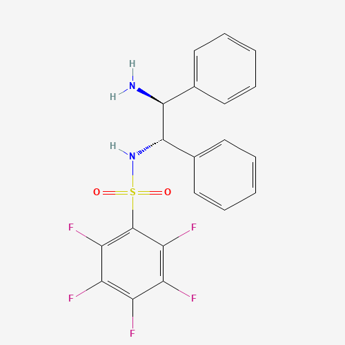 N-((1S,2S)-2-Amino-1,2-diphenylethyl)-2,3,4,5,6-pentafluorobenzenesulfonamide