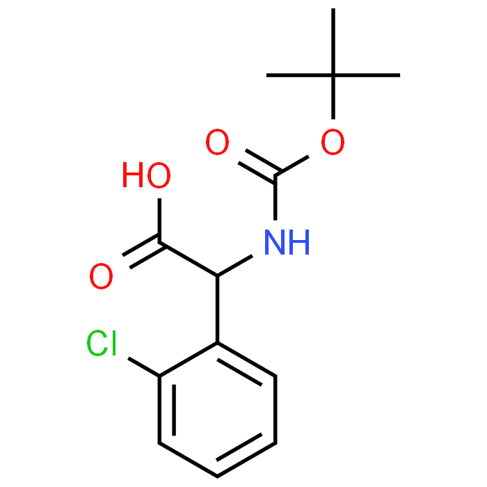 2-((tert-Butoxycarbonyl)amino)-2-(2-chlorophenyl)acetic acid