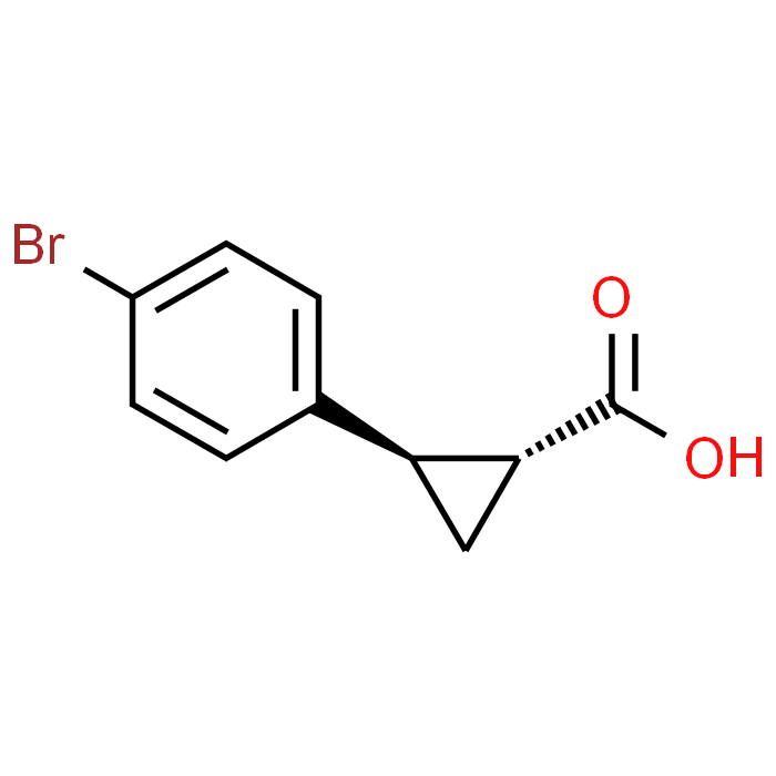 (1R,2R)-2-(4-Bromophenyl)cyclopropane-1-carboxylic acid