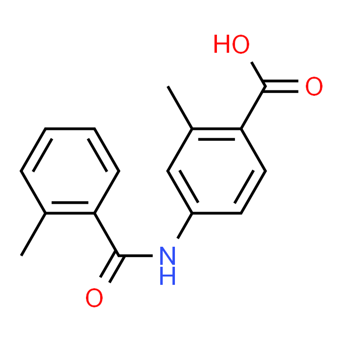 2-Methyl-4-(2-methylbenzamido)benzoic acid