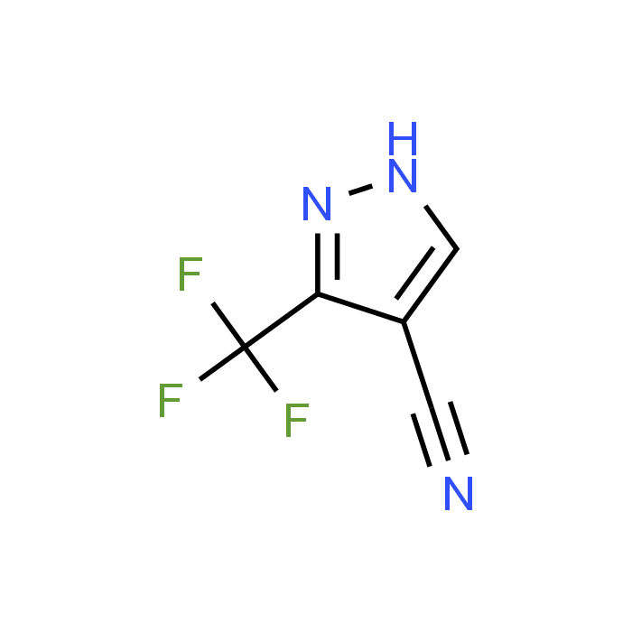 3-(Trifluoromethyl)-1H-pyrazole-4-carbonitrile