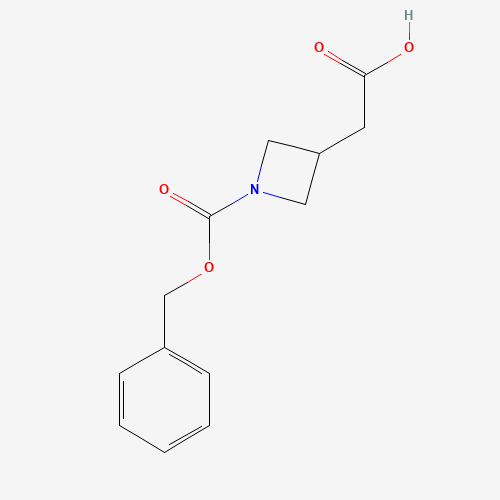 2-(1-((Benzyloxy)carbonyl)azetidin-3-yl)acetic acid