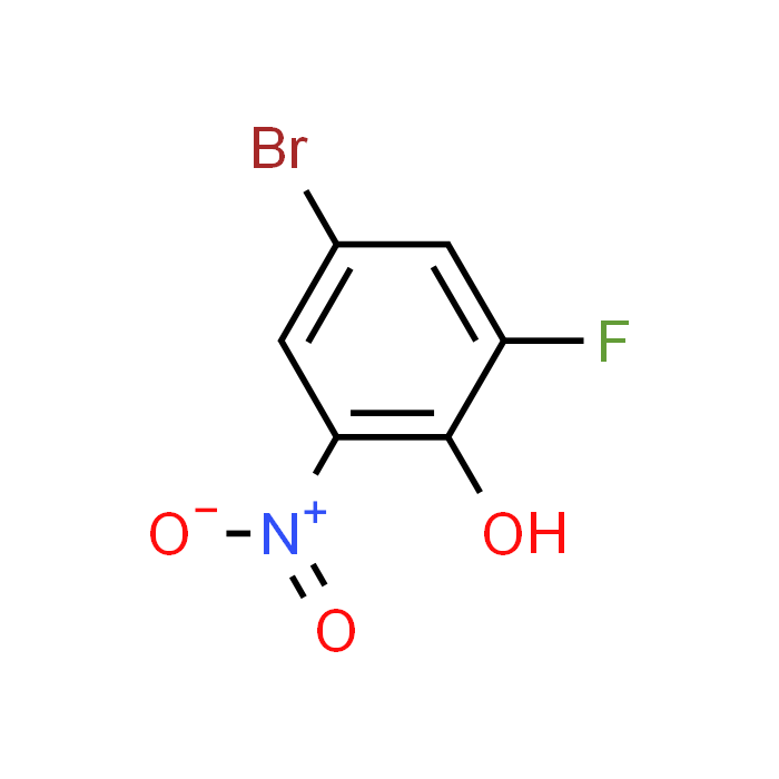4-Bromo-2-fluoro-6-nitrophenol