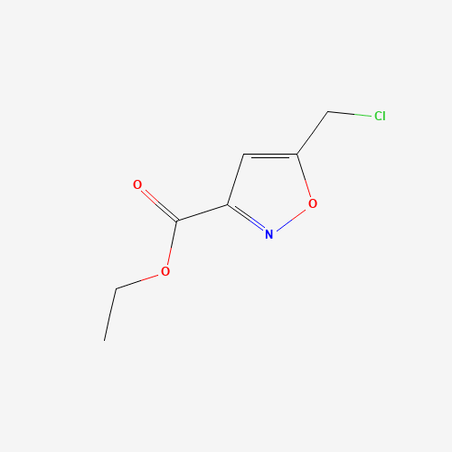 Ethyl 5-(chloromethyl)isoxazole-3-carboxylate