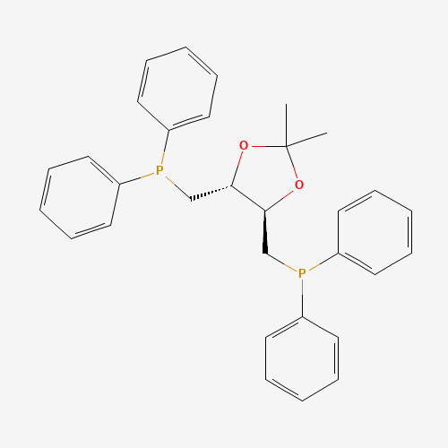 (((4R,5R)-2,2-Dimethyl-1,3-dioxolane-4,5-diyl)bis(methylene))bis(diphenylphosphine)