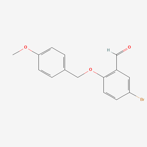 5-Bromo-2-((4-methoxybenzyl)oxy)benzaldehyde