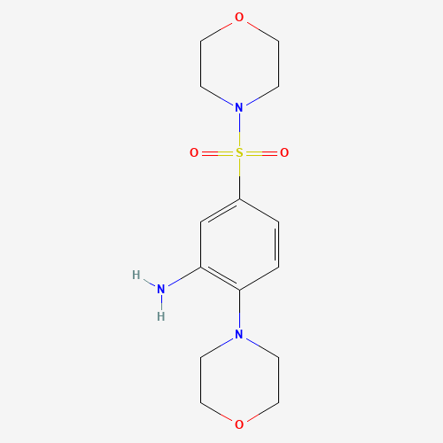 2-Morpholino-5-(morpholinosulfonyl)aniline