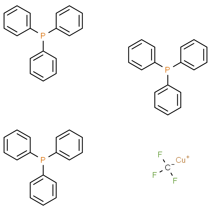 (Trifluoromethyl)tris(triphenylphosphoranyl)copper