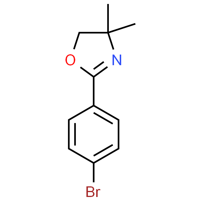 2-(4-Bromophenyl)-4,4-dimethyl-4,5-dihydrooxazole