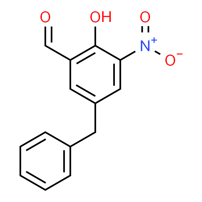 5-Benzyl-2-hydroxy-3-nitrobenzaldehyde