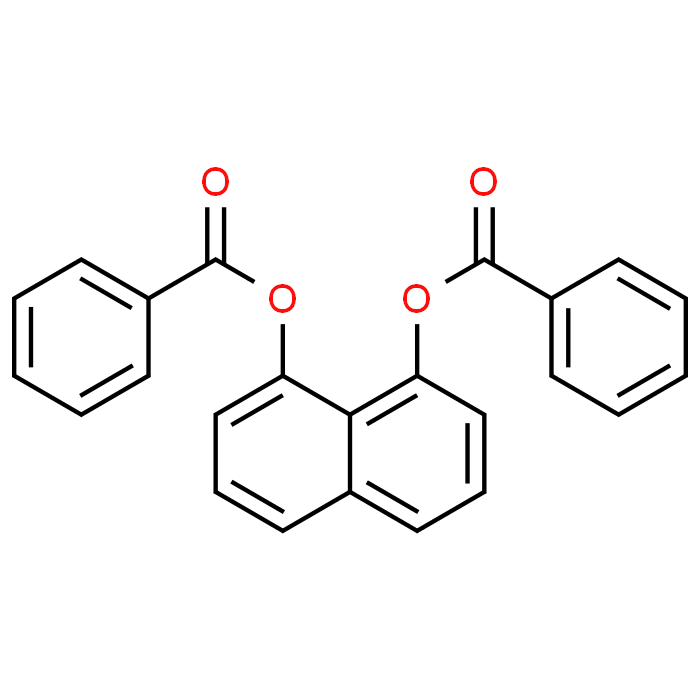 Naphthalene-1,8-diyl dibenzoate