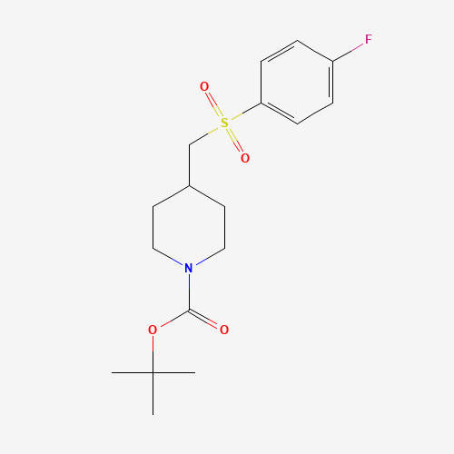 tert-Butyl 4-(((4-fluorophenyl)sulfonyl)methyl)piperidine-1-carboxylate