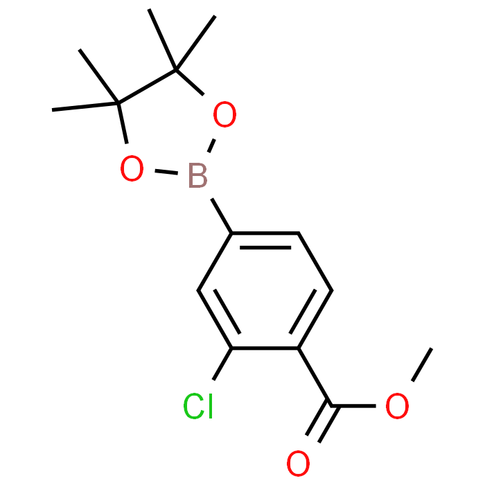 Methyl 2-chloro-4-(4,4,5,5-tetramethyl-1,3,2-dioxaborolan-2-yl)benzoate - Achmem