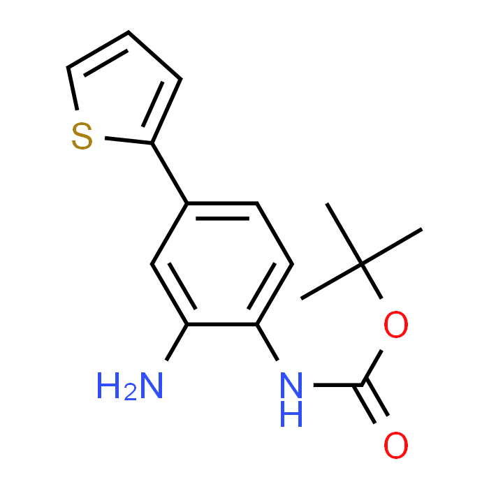 tert-Butyl (2-amino-4-(thiophen-2-yl)phenyl)carbamate