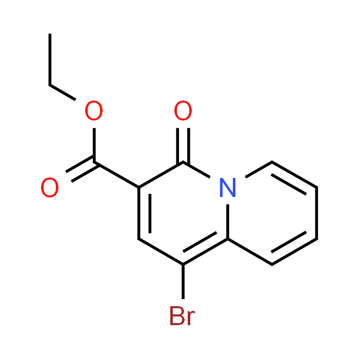 Ethyl 1-bromo-4-oxo-4H-quinolizine-3-carboxylate