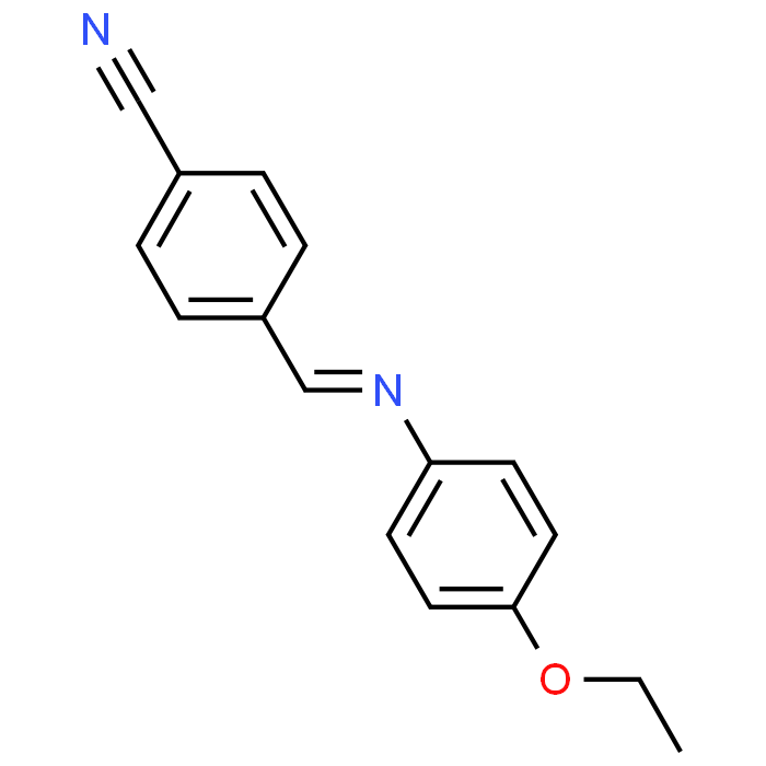 4-(((4-Ethoxyphenyl)imino)methyl)benzonitrile