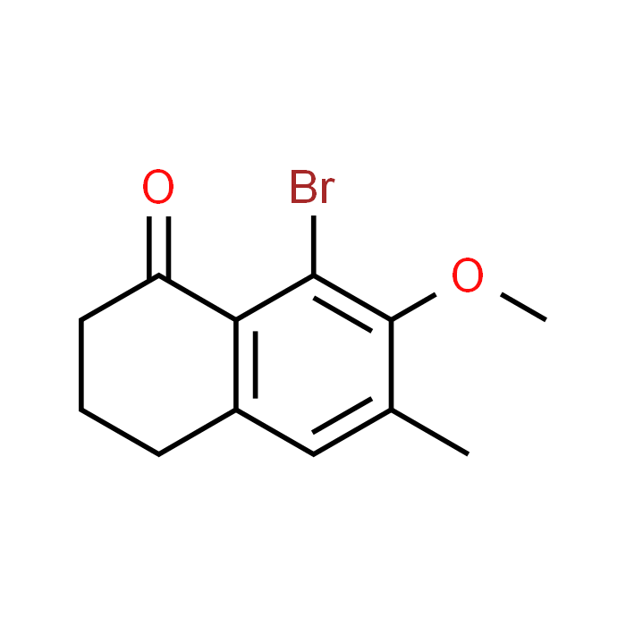 8-Bromo-7-methoxy-6-methyl-3,4-dihydronaphthalen-1(2H)-one