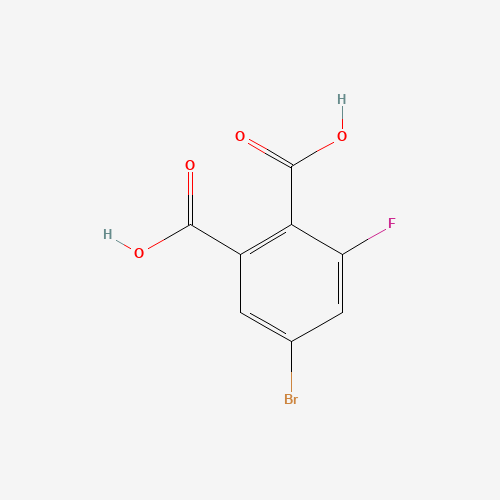 5-Bromo-3-fluorophthalic acid