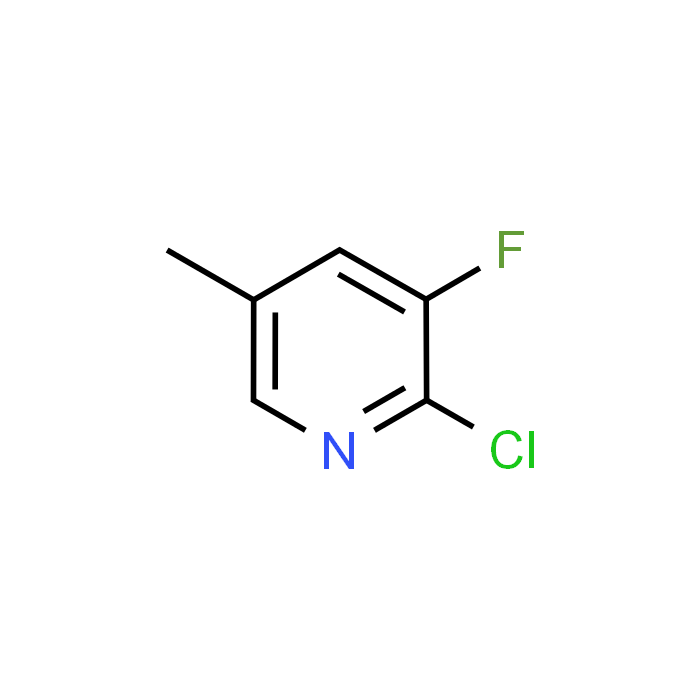 2-Chloro-3-fluoro-5-methylpyridine